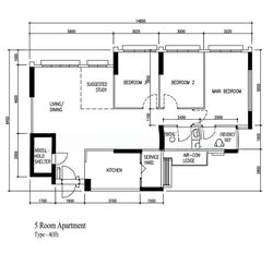 Blk 511A Oleander Breeze @ Yishun (Yishun), HDB 5 Rooms #581291801